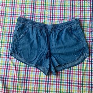 Loft chambray shorts